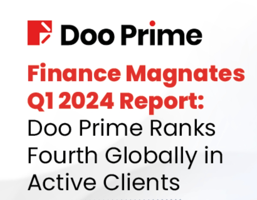Finance Magnates Q1 2024 Report: Doo Prime Ranks Fourth Globally in Active Clients 