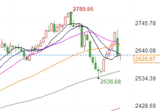 Gold price tests $2600 support! If it falls below, it will further decline towards the 100 day moving average