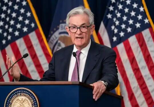 Federal Reserve Chairman Powell answers questions from reporters at press conference